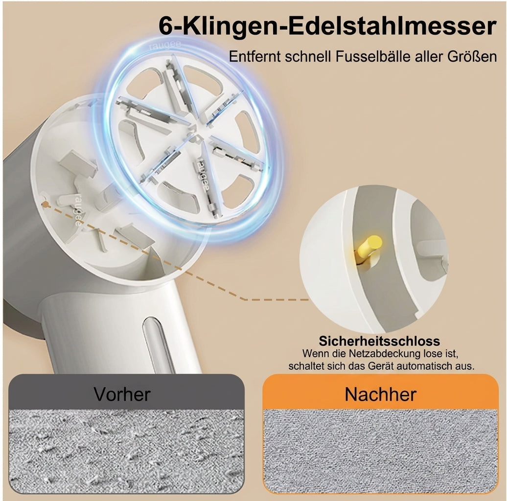 Fusselentferner Professioneller Elektrischer Fusselentferner für Kleidung USB-Aufladbarer Kleidungs-Fusselentferner Fusselball-Rasierer