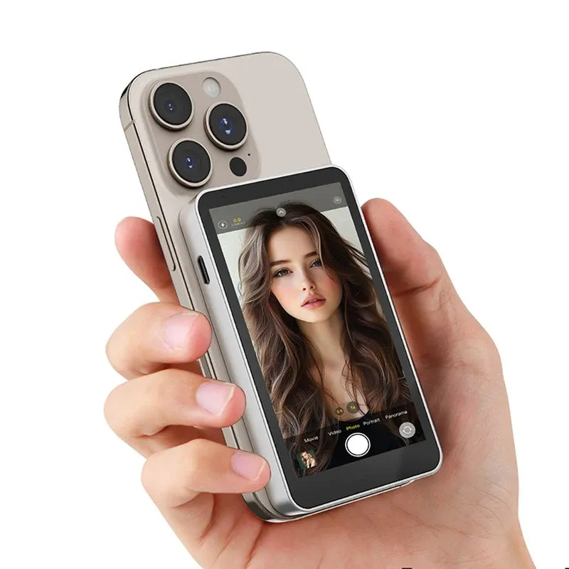 VIORNEL Pantalla Selfie Magnética para Smartphone